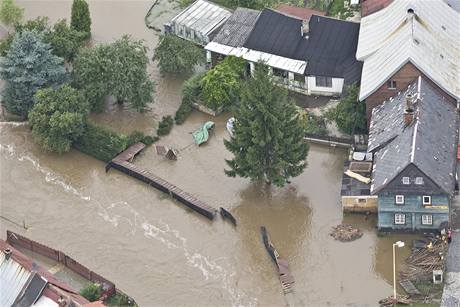 Záplavy 2010: Mimoň, Českolipsko
