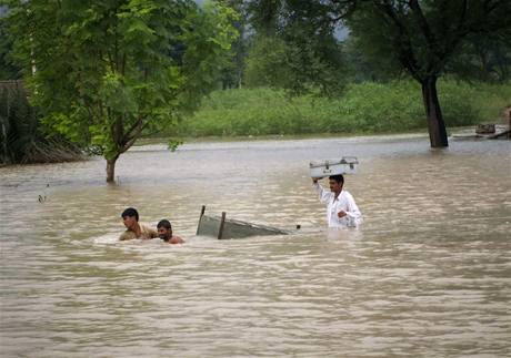 Ilustraní foto: Monzunové záplavy