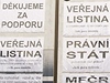 steda 4.8. Ped Ministerstvem financí kempuje kdosi s protest karavanem. Poctiv jsem proetl ve ím ho oblepil, stejn jsem nepochopil pro.