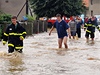 Rozruch v obci Svídnice. Voda se dostala do desítek dom.