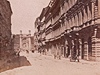 Archivní fotografie Revoluní ulice poízená kolem roku 1885.