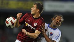 AC Sparta Praha - FC Baník Ostrava (Milo� La�ný vlevo a Fernando Neves)