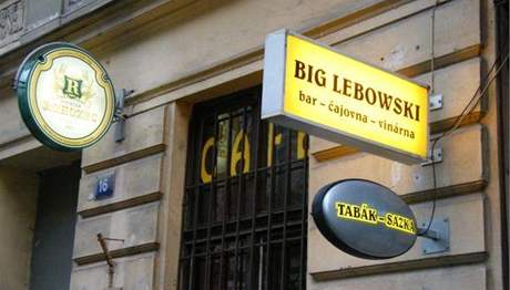 ikovský bar Big Lebowski