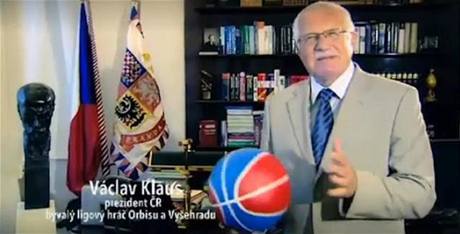 Václav Klaus podpoil eské basketbalistky