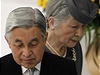 Japonský císa Akihito s císaovnou Miiko 