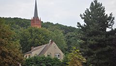 Neogotický kostel.