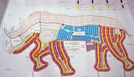 Rhino City. Plán nového hlavního msta Jiního Súdánu