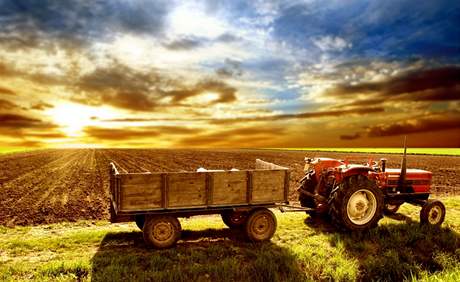 Traktoristv ráj - ilustraní foto