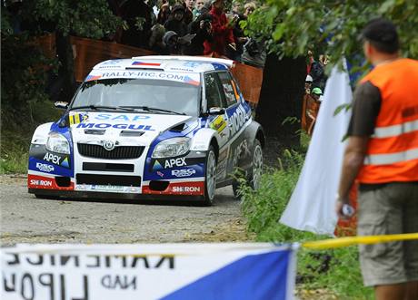 Barum Czech Rally: Roman Kresta a Petr Gross