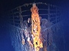 Zábry z vraku Titaniku - pí lodi.