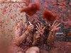 Tradiní rajatová bitva nazývaná La Tomatina