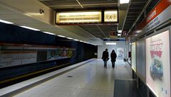 Metro v Helsinkách - ilustraní foto.