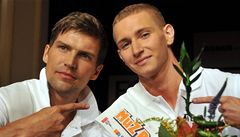 Jan Hájek z B�eclavi (vlevo) a Adam Barabá� z Dubnice nad Váhom získali v Náchod� tituly Mu� roku �eské a Slovenské republiky 2010. 