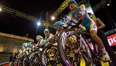 Vuelta 2010 (1. etapa, stáj Astana)