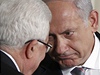 Mahmúd Abbás a Benjamin Netanjahu. Ve Washingtonu zaala pímá mírová jednání mezi Izraelem a Palestinci. 