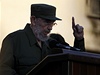 Fidel Castro pronesl projev ke studentm Havanské univerzity. (3.9.2010) 