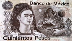 Frida Kahlo a Diego Rivera se objev na mexickch bankovkch