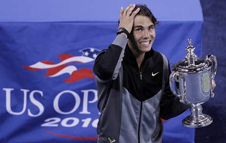 Rafael Nadal vyhrál poprvé v kariée US Open.