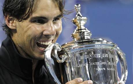 Rafael Nadal vyhrál poprvé v kariée US Open.