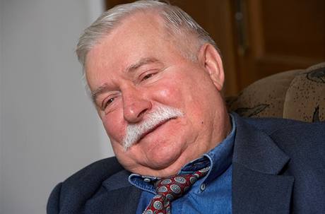 Lech Walesa u rozhovoru pro LN