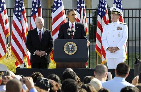 Devt vro teroristickch tok z 11. z 2001 v USA: Projev Baracka Obamy