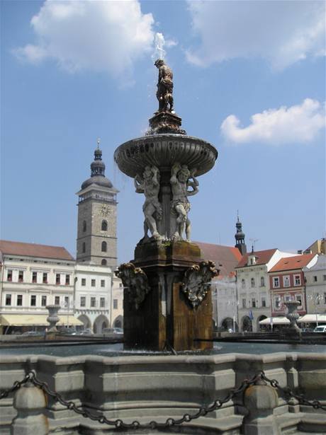 esk Budjovice, centrum
