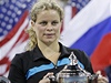 Tenistka Kim Clijstersová obhájila titul na grandslamovém US Open. Belgická hráka v sobotním finále porazila Rusku Veru Zvonarevovou hladce ve dvou setech.