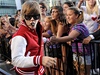 Justin Bieber v Los Angeles, kde se udílely ceny MTV Video