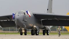 Na letit Leoe Janáka v Monov u Ostravy píletl na Dny NATO strategický bombardér B-52 Stratofortress