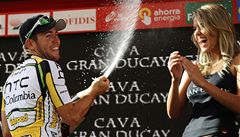 Cavendish zvítězil už ve třetí etapě, v čele Vuelty zůstává Nibali