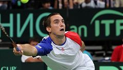 Davis Cup: Srbsko - Česko (Viktor Troicki) | na serveru Lidovky.cz | aktuální zprávy