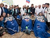 Sojuz se temi kosmonauty úspn pistál v kazaské stepi