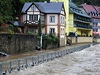 Rozvodnná eka Kamenice 28. záí v Hensku