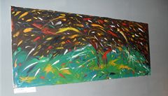 Redaktor LN Lubo� Palata vystavuje své obrazy