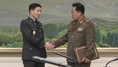 Armdy Severn a Jin Koreje jednaly po dvou letech. Bez vsledku