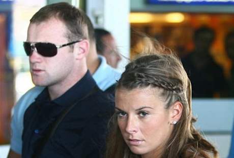Wayne Rooney s manelkou Coleen.
