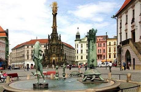 Sloup Nejsvtjí Trojice v Olomouci