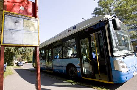 Testování prvního českého autobusu na vodík TriHyBus