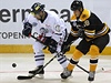 Bílí Tygi Liberec - Boston Bruins (Nathan Horton, vpravo a Jan Výtisk)