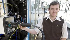 Testování prvního �eského autobusu na vodík TriHyBus