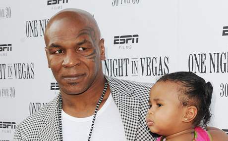 Mike Tyson s dcerou Milan.