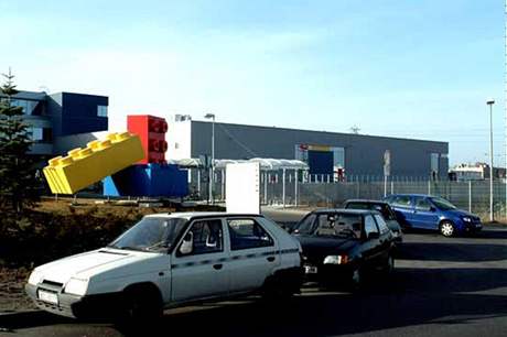 Výrobní haly firmy LEGO v Kladn