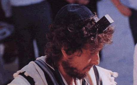 Bob Dylan pi idovské modlitb