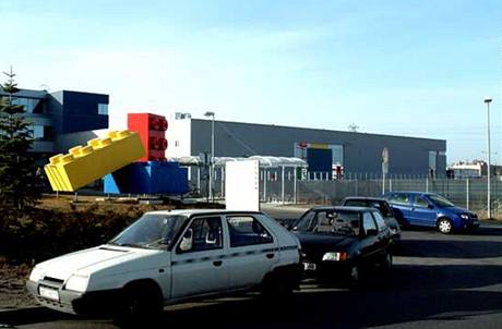 Výrobní haly firmy LEGO v Kladn