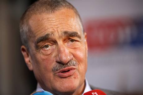 Pedseda TOP 09 Karel Schwarzenberg.