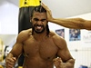 David Haye pi tréninku.