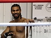 David Haye pi tréninku.