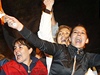 Záchranu horník oslavuje celé Chile.