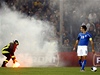 Zápas mezi Itálií a Srbskem se kvli fanoukm nedohrál