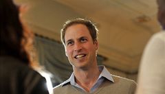 Princ William nsleduje mladho bratra, chce jt slouit do Afghnistnu